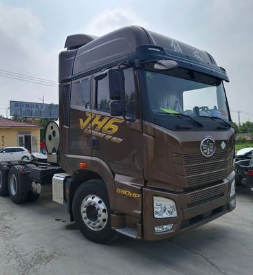 Caminhão a gás Liberation Jh6 6*4 com desempenho de direção melhorado pelo chassi Sinotruk