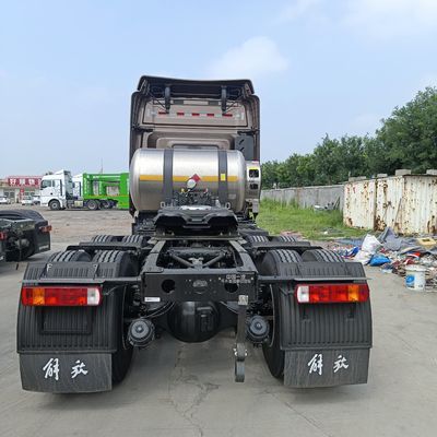 Caminhão a gás diesel 4*2 com direção assistida e material da caixa de carga de aço carbono