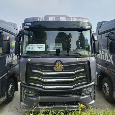 Haowo LNG Trator Truck 580HP a 700HP Trator com roda motriz personalizada 6×4