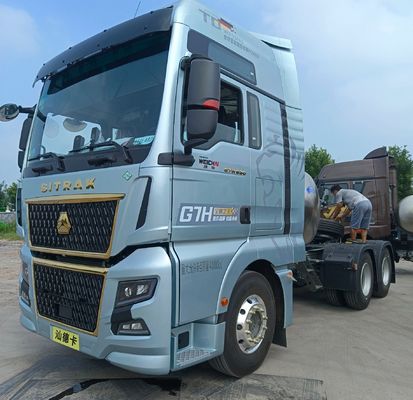 2024 Shandeka G7h LNG Gas Tractor Truck 6 * 4 630HP Truck de transporte Cabeça de tractor