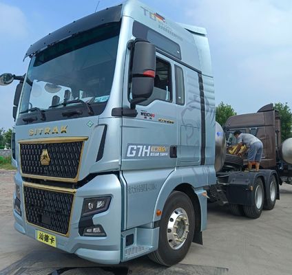 2024 Shandeka G7h LNG Gas Tractor Truck 6 * 4 630HP Truck de transporte Cabeça de tractor