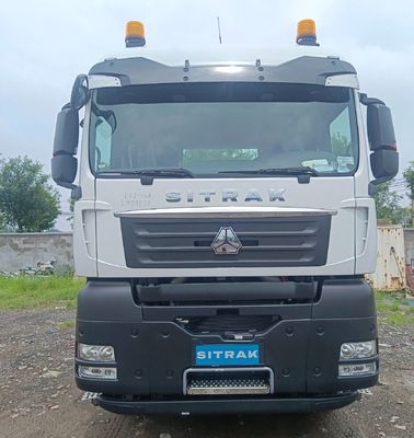 6X4 6X2 8 Pneus Trator Diesel Caminhão de transporte com 390 cavalos de potência e 8L de capacidade do motor