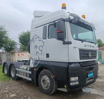 6x4 camião de descarga com direção hidráulica e assistência de potência 4390HP motor diesel