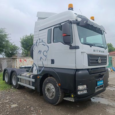 Pesado Shandeka 371//375/390HP 6X4/8X4 10/12 Rodas Usadas Tração cabeça de transporte de caminhão