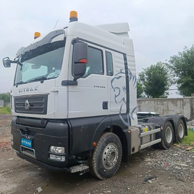 Pesado Shandeka 371//375/390HP 6X4/8X4 10/12 Rodas Usadas Tração cabeça de transporte de caminhão