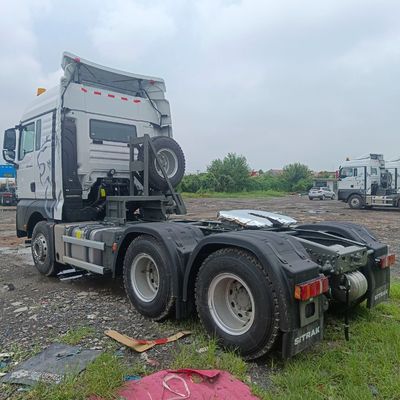 Pesado Shandeka 371//375/390HP 6X4/8X4 10/12 Rodas Usadas Tração cabeça de transporte de caminhão