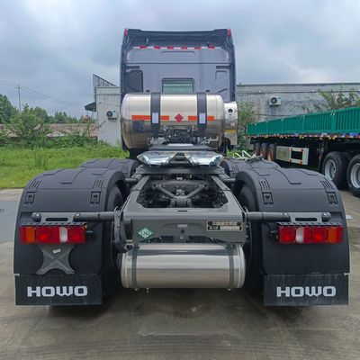 2024 Sinotruk HOWO Cabeça de tractor de GNL para transporte de longa distância Tamanho 7,81m*2,53m*3,98m