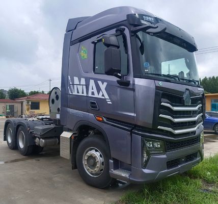 6x4 Capacidade de carga 31-40t HOWO Gás LNG540HP Transmissão automática