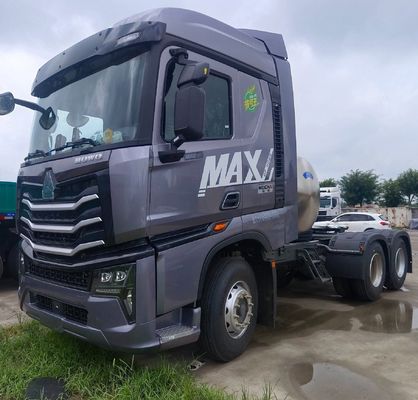 2024 China Heavy-Duty HOWO LNG540HP Transmissão automática Trator de transporte de caminhão