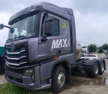2024 HOWO 6X4LNG540HP Trator de transmissão automática Caminhão de transporte para transporte