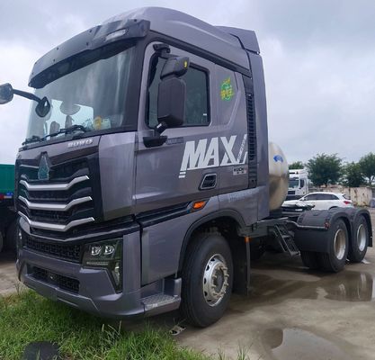 31-40t Capacidade de carga HOWO 6X4/4X2LNG540HP Tractor de transmissão automática Caminhão de transporte