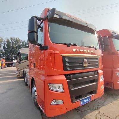 Serviço pós-venda 6 meses Sitrak C7h Tractor Truck 540 HP Head 6X4 4X2 Personalização