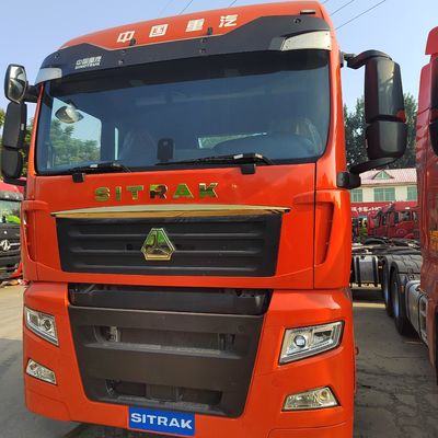 Serviço pós-venda 6 meses Sitrak C7h Tractor Truck 540 HP Head 6X4 4X2 Personalização