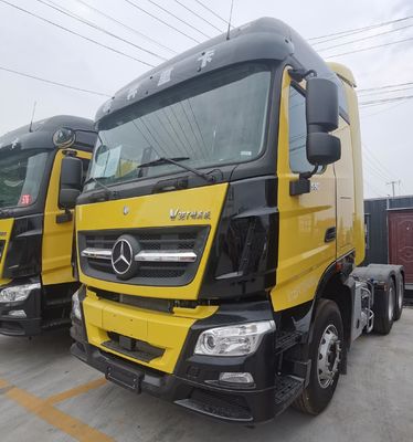 Caminhão de transporte pesado Beiben com chassi 6X4 e direção hidráulica assistida por potência