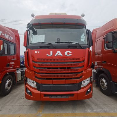 JAC 6X4 caminhão com tanque de combustível de 600L pneu sem tubo Design 351-450hp