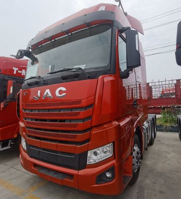 Tipo de transmissão manual Camião pesado JAC 6X4 para reboque de semi-reboques